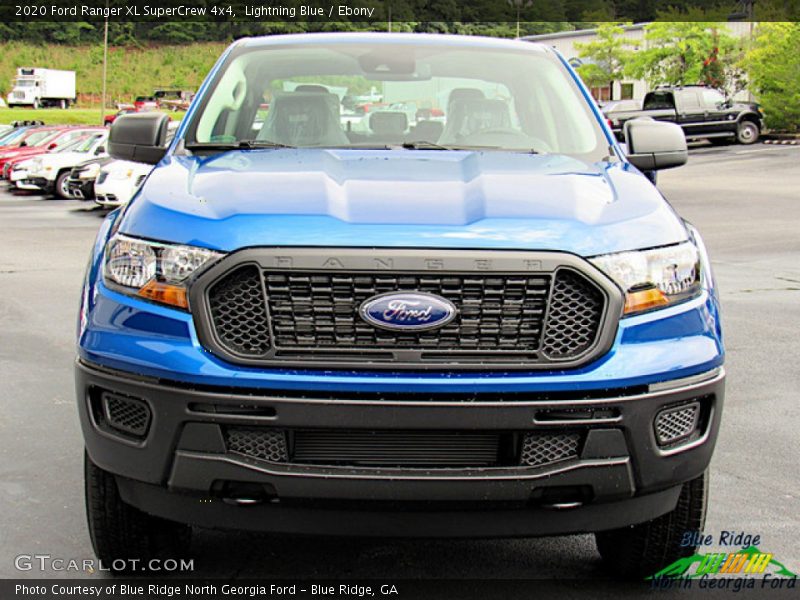 Lightning Blue / Ebony 2020 Ford Ranger XL SuperCrew 4x4