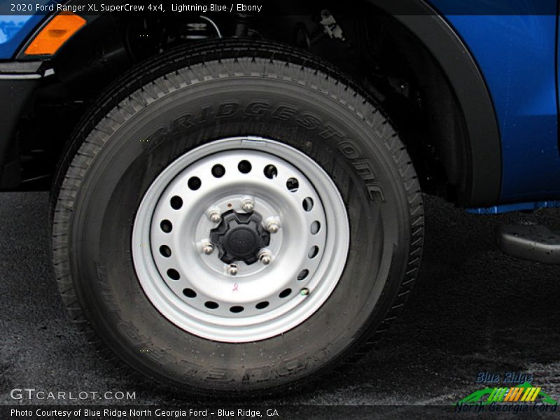 Lightning Blue / Ebony 2020 Ford Ranger XL SuperCrew 4x4