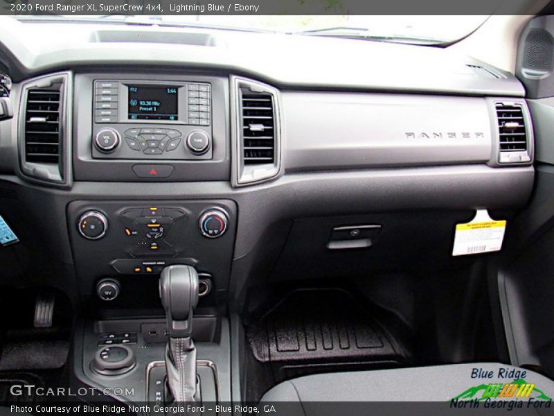 Lightning Blue / Ebony 2020 Ford Ranger XL SuperCrew 4x4