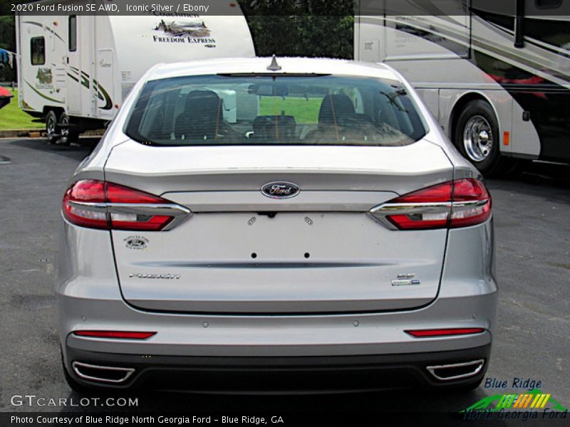 Iconic Silver / Ebony 2020 Ford Fusion SE AWD