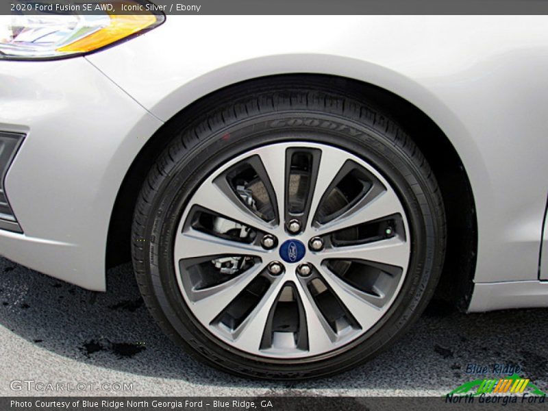 Iconic Silver / Ebony 2020 Ford Fusion SE AWD