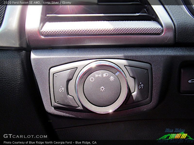 Iconic Silver / Ebony 2020 Ford Fusion SE AWD