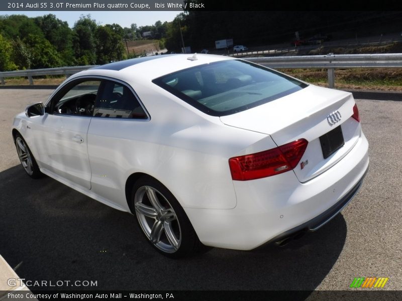 Ibis White / Black 2014 Audi S5 3.0T Premium Plus quattro Coupe