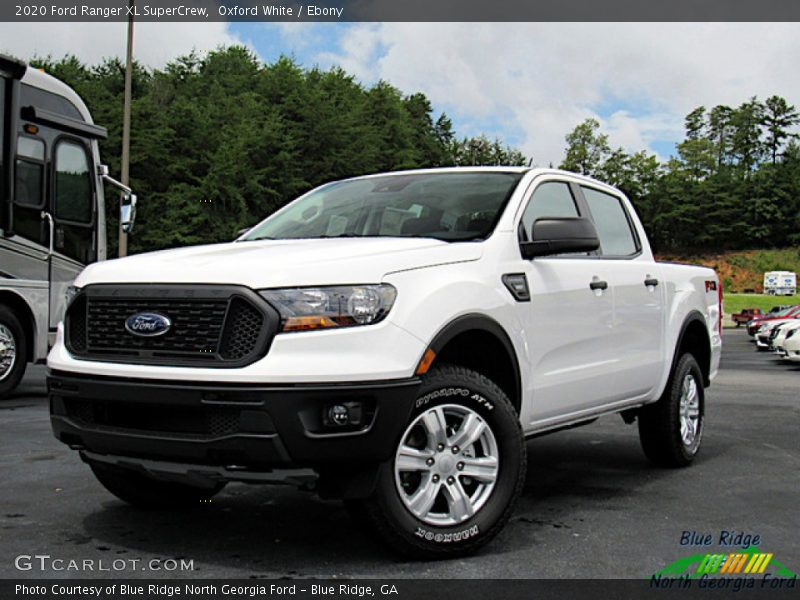 Oxford White / Ebony 2020 Ford Ranger XL SuperCrew