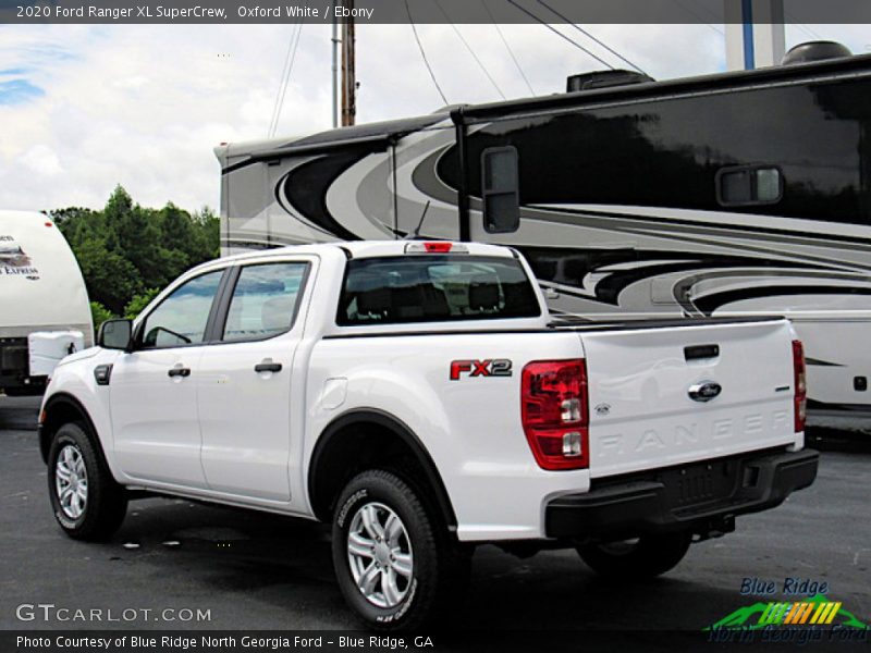 Oxford White / Ebony 2020 Ford Ranger XL SuperCrew