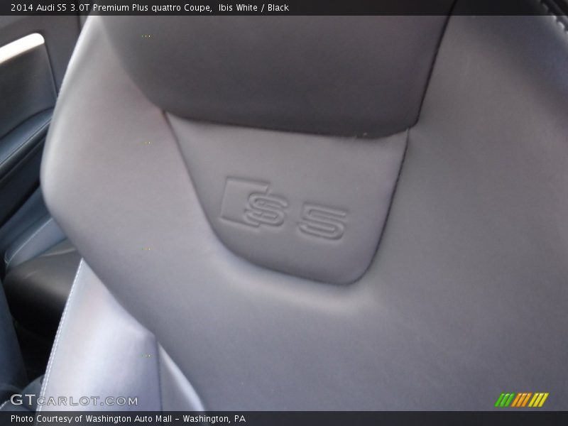 Ibis White / Black 2014 Audi S5 3.0T Premium Plus quattro Coupe
