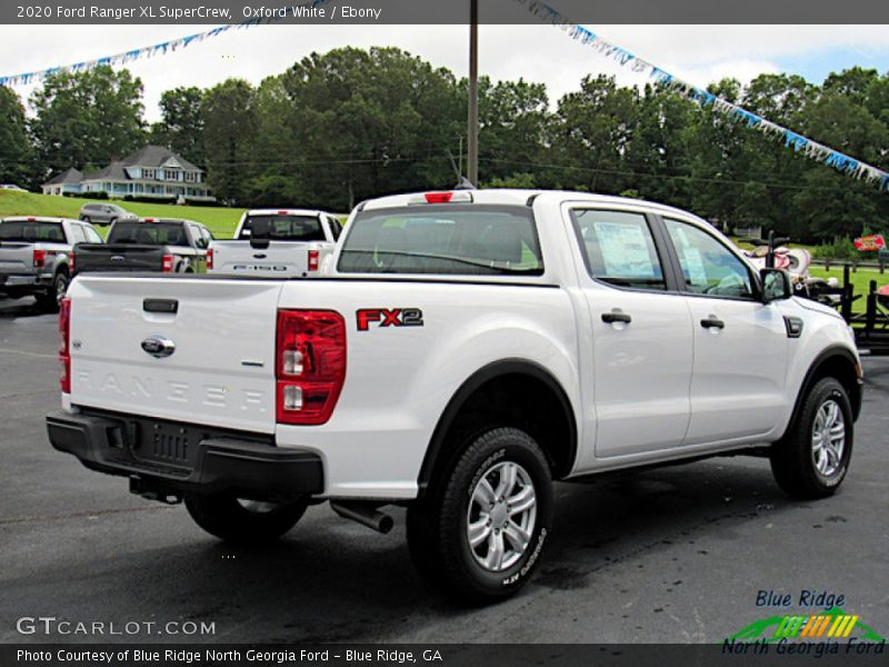Oxford White / Ebony 2020 Ford Ranger XL SuperCrew