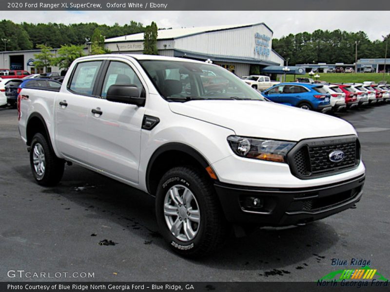 Oxford White / Ebony 2020 Ford Ranger XL SuperCrew