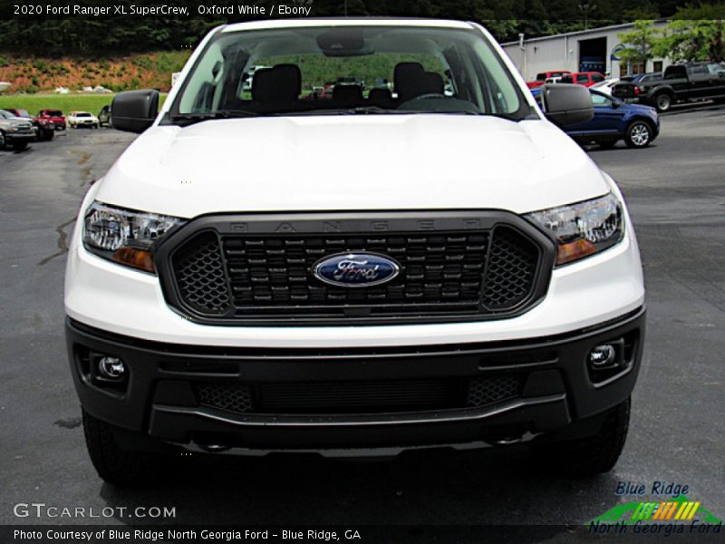 Oxford White / Ebony 2020 Ford Ranger XL SuperCrew