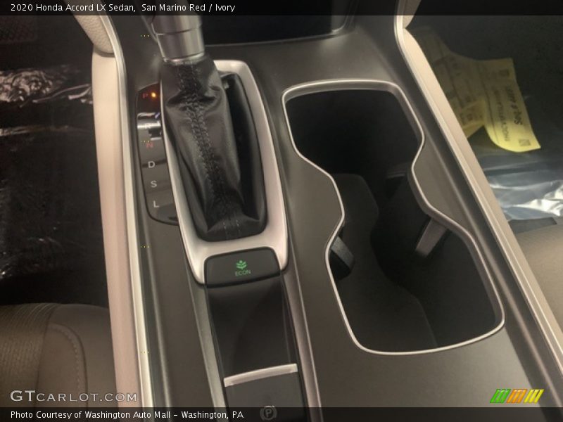 San Marino Red / Ivory 2020 Honda Accord LX Sedan