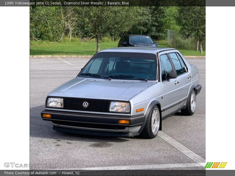 Front 3/4 View of 1986 Jetta GL Sedan