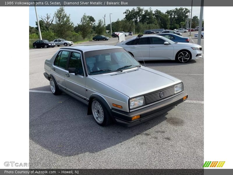  1986 Jetta GL Sedan Diamond Silver Metallic