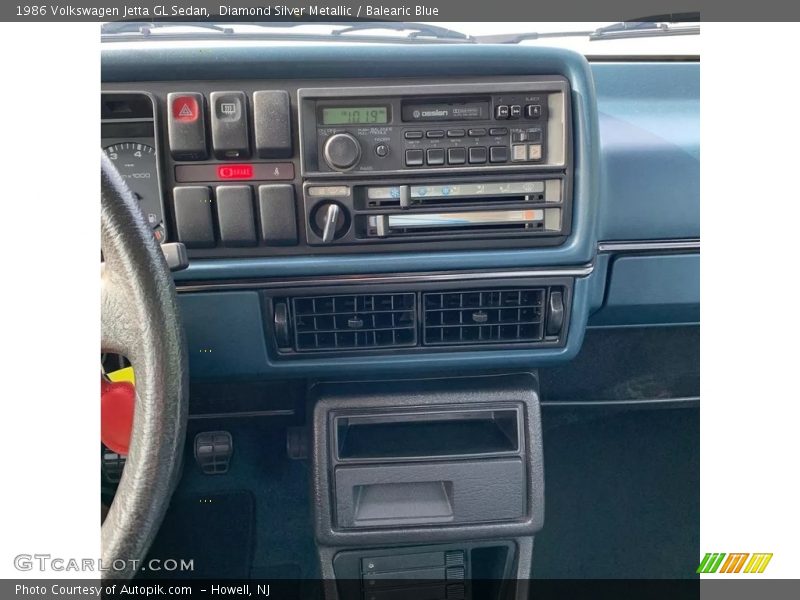 Controls of 1986 Jetta GL Sedan