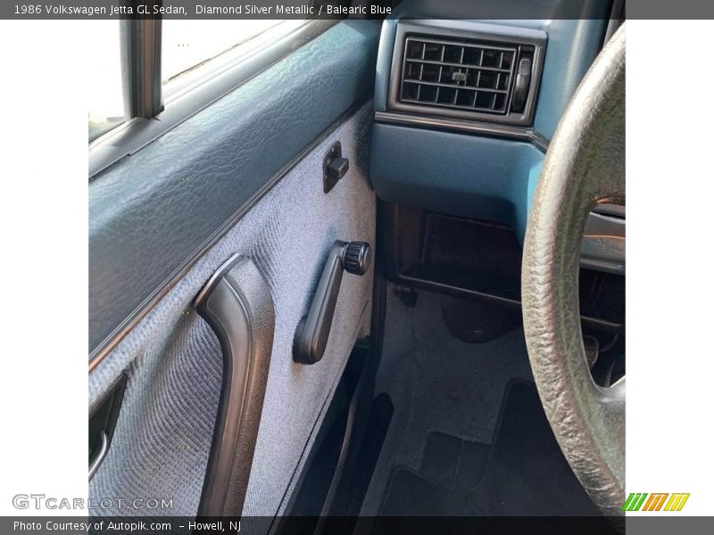 Door Panel of 1986 Jetta GL Sedan