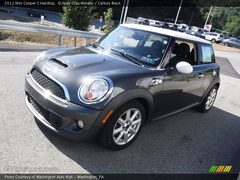 Eclipse Gray Metallic / Carbon Black 2011 Mini Cooper S Hardtop