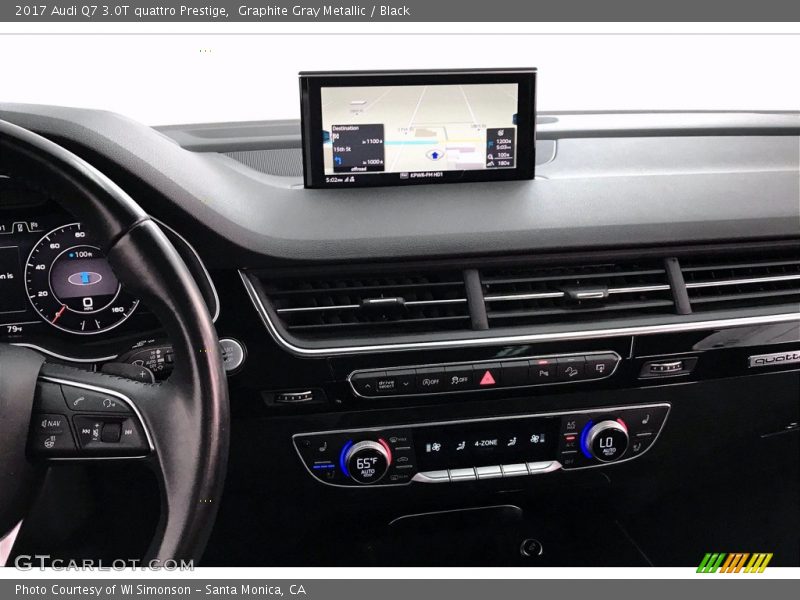 Graphite Gray Metallic / Black 2017 Audi Q7 3.0T quattro Prestige