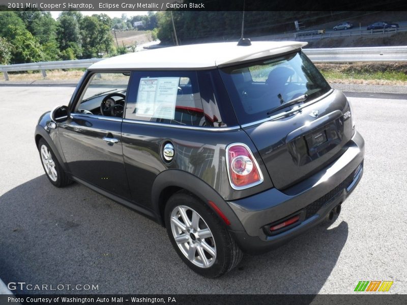 Eclipse Gray Metallic / Carbon Black 2011 Mini Cooper S Hardtop