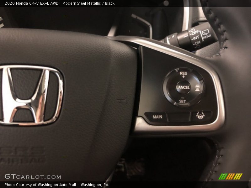 Modern Steel Metallic / Black 2020 Honda CR-V EX-L AWD