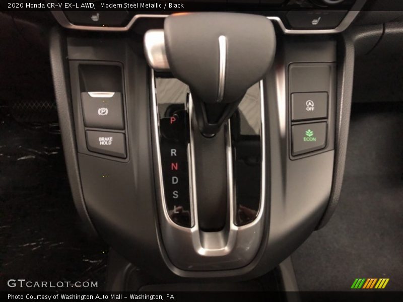 Modern Steel Metallic / Black 2020 Honda CR-V EX-L AWD