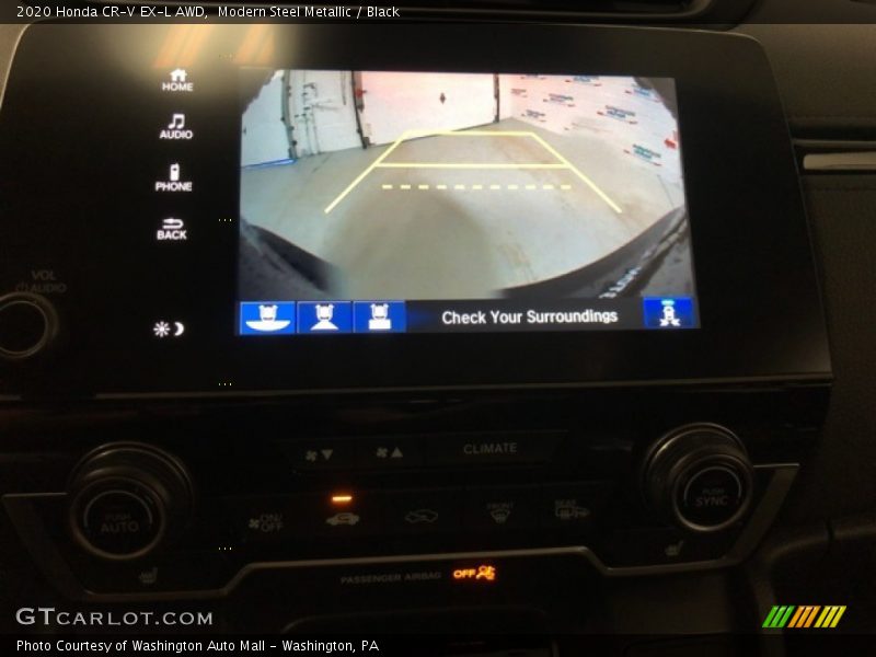 Modern Steel Metallic / Black 2020 Honda CR-V EX-L AWD