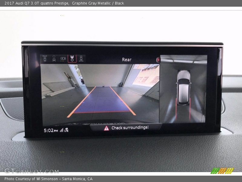 Graphite Gray Metallic / Black 2017 Audi Q7 3.0T quattro Prestige