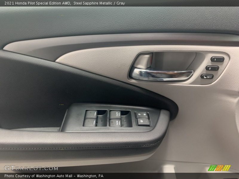 Steel Sapphire Metallic / Gray 2021 Honda Pilot Special Edition AWD