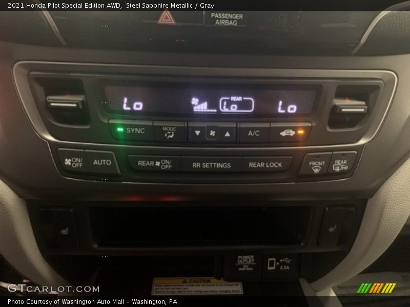 Steel Sapphire Metallic / Gray 2021 Honda Pilot Special Edition AWD