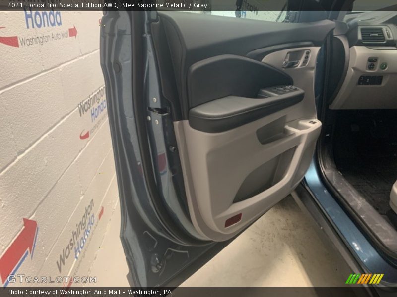 Steel Sapphire Metallic / Gray 2021 Honda Pilot Special Edition AWD
