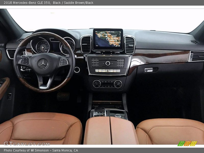 Dashboard of 2018 GLE 350