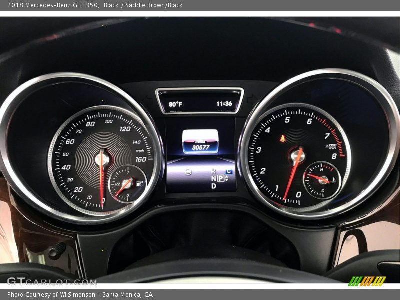  2018 GLE 350 350 Gauges