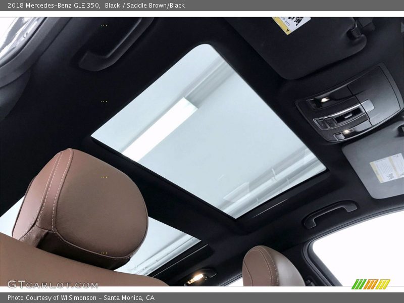 Sunroof of 2018 GLE 350