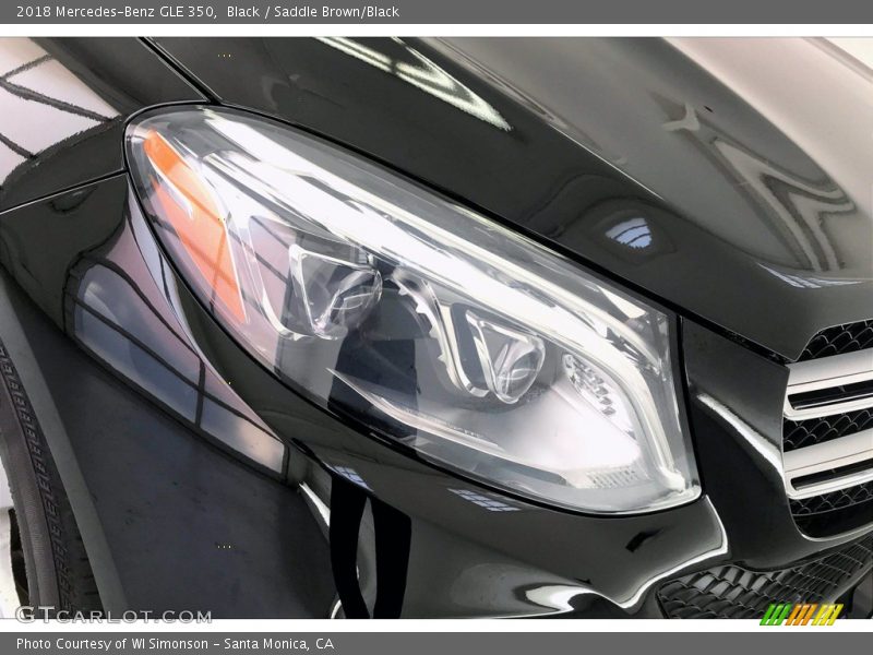 Black / Saddle Brown/Black 2018 Mercedes-Benz GLE 350
