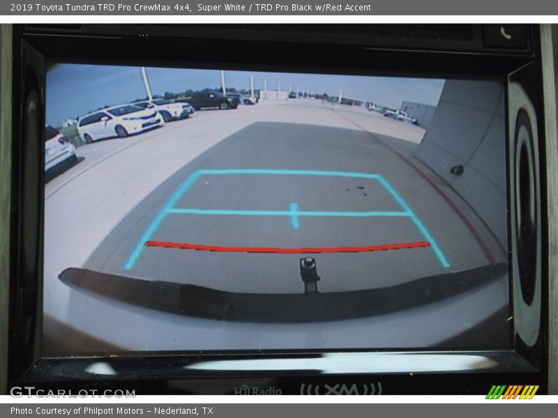 Super White / TRD Pro Black w/Red Accent 2019 Toyota Tundra TRD Pro CrewMax 4x4