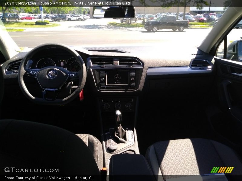 Pyrite Silver Metallic / Titan Black 2020 Volkswagen Tiguan S 4MOTION