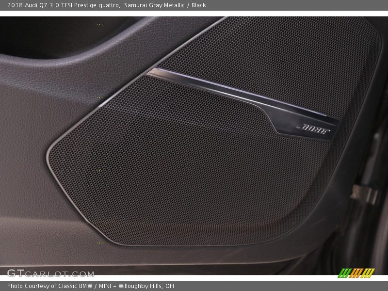 Samurai Gray Metallic / Black 2018 Audi Q7 3.0 TFSI Prestige quattro