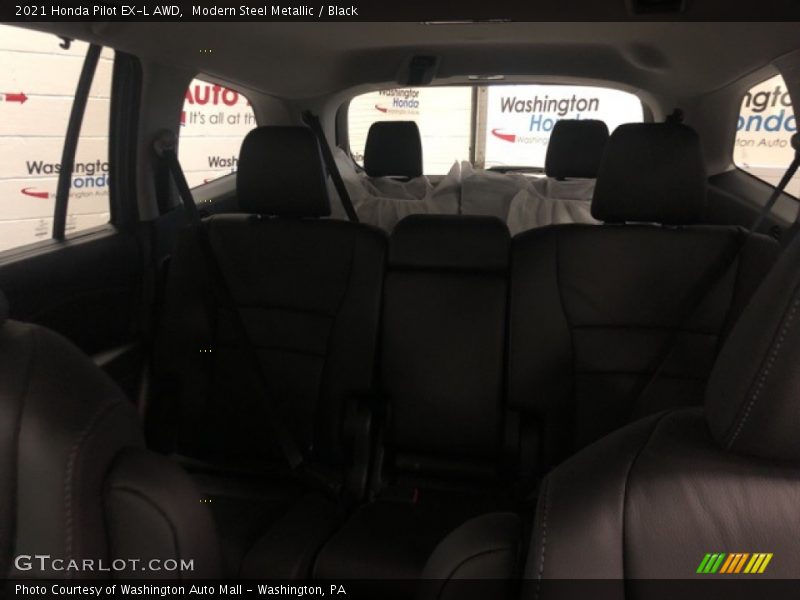 Modern Steel Metallic / Black 2021 Honda Pilot EX-L AWD