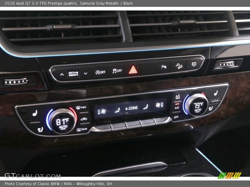 Controls of 2018 Q7 3.0 TFSI Prestige quattro