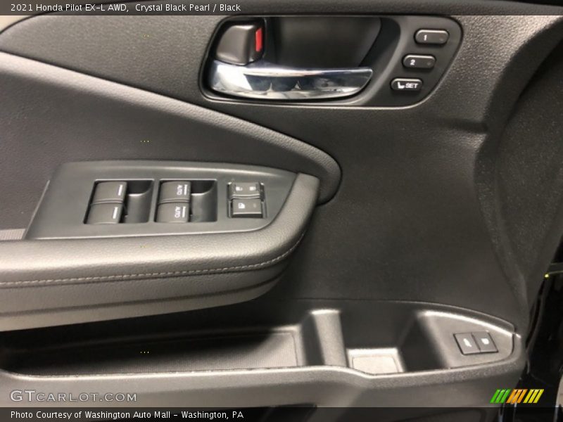 Crystal Black Pearl / Black 2021 Honda Pilot EX-L AWD