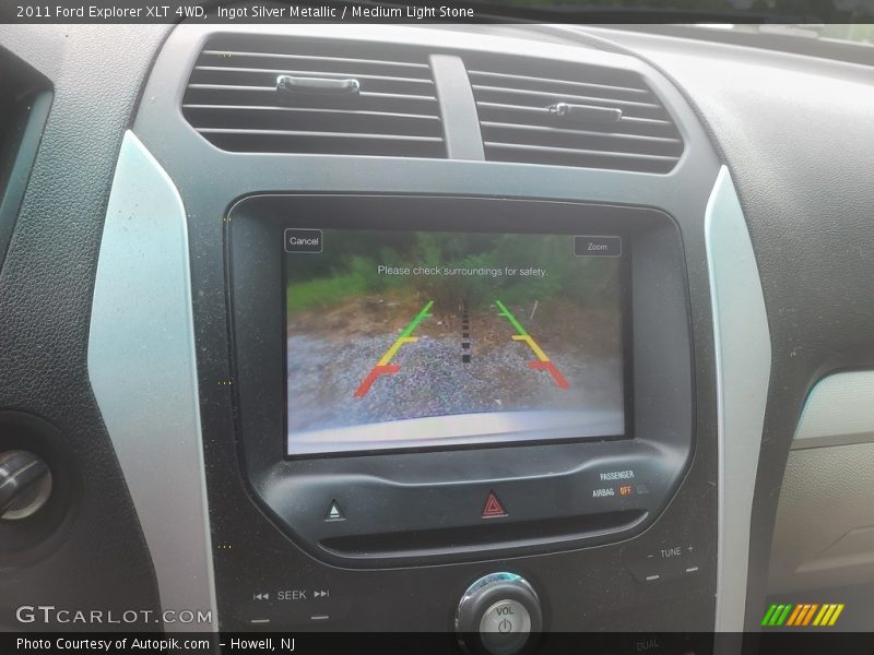 Ingot Silver Metallic / Medium Light Stone 2011 Ford Explorer XLT 4WD