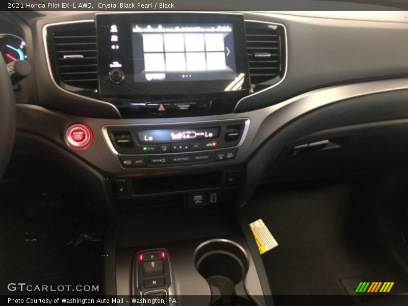 Crystal Black Pearl / Black 2021 Honda Pilot EX-L AWD