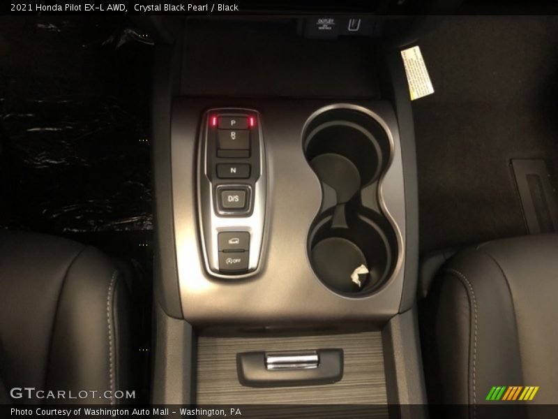 Crystal Black Pearl / Black 2021 Honda Pilot EX-L AWD