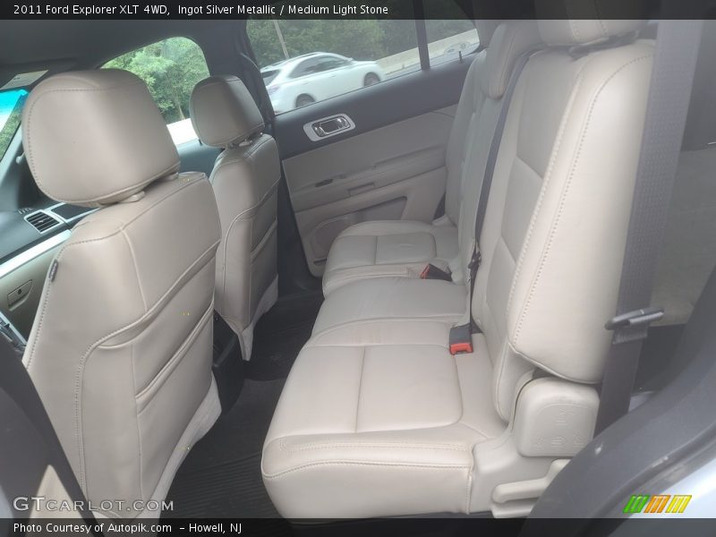 Ingot Silver Metallic / Medium Light Stone 2011 Ford Explorer XLT 4WD