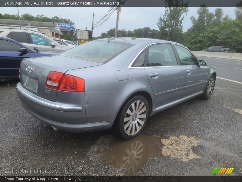 Quartz Grey Metallic / Mojave Sand 2006 Audi A8 L 4.2 quattro