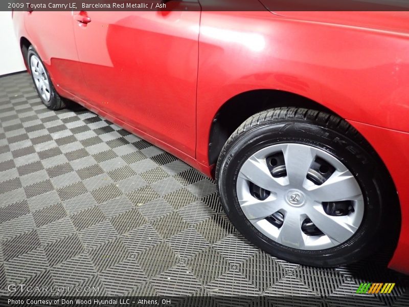 Barcelona Red Metallic / Ash 2009 Toyota Camry LE