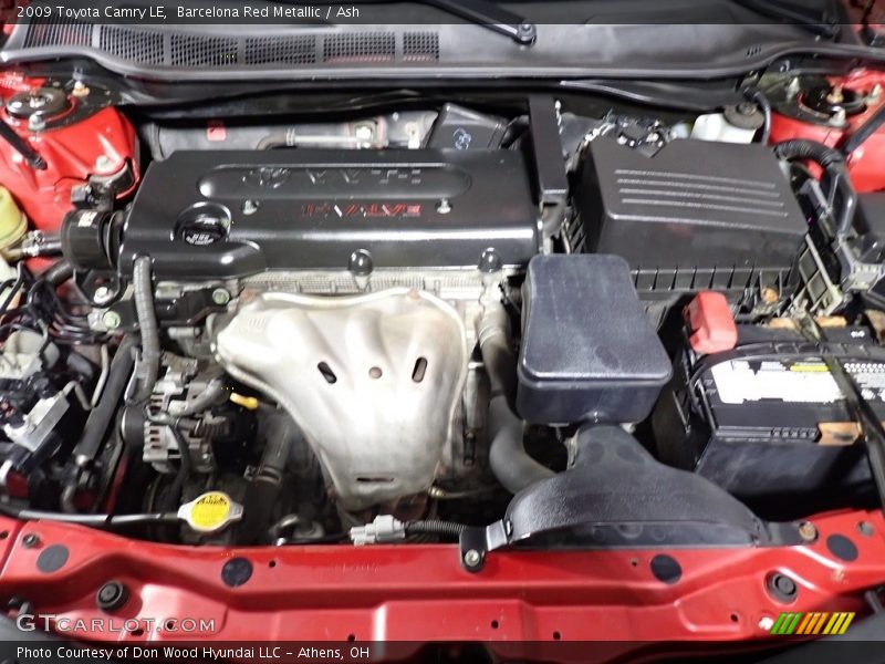 Barcelona Red Metallic / Ash 2009 Toyota Camry LE
