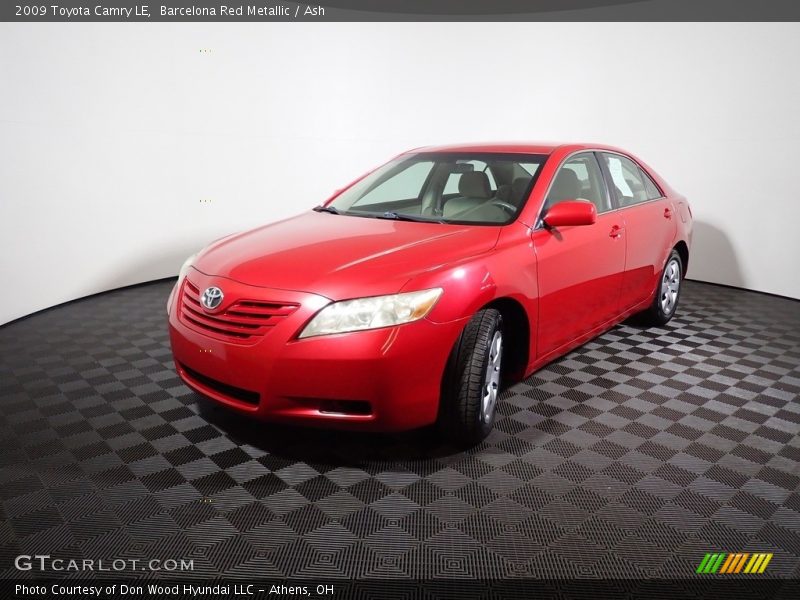 Barcelona Red Metallic / Ash 2009 Toyota Camry LE