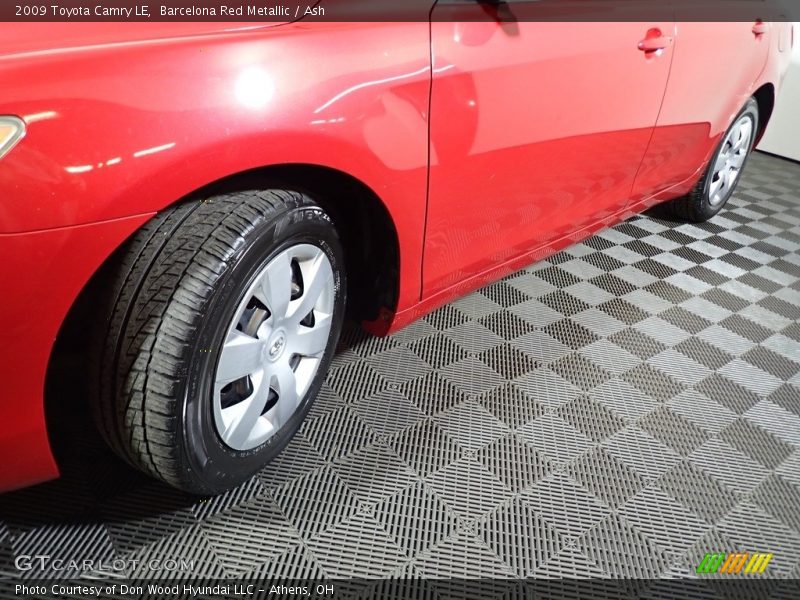Barcelona Red Metallic / Ash 2009 Toyota Camry LE