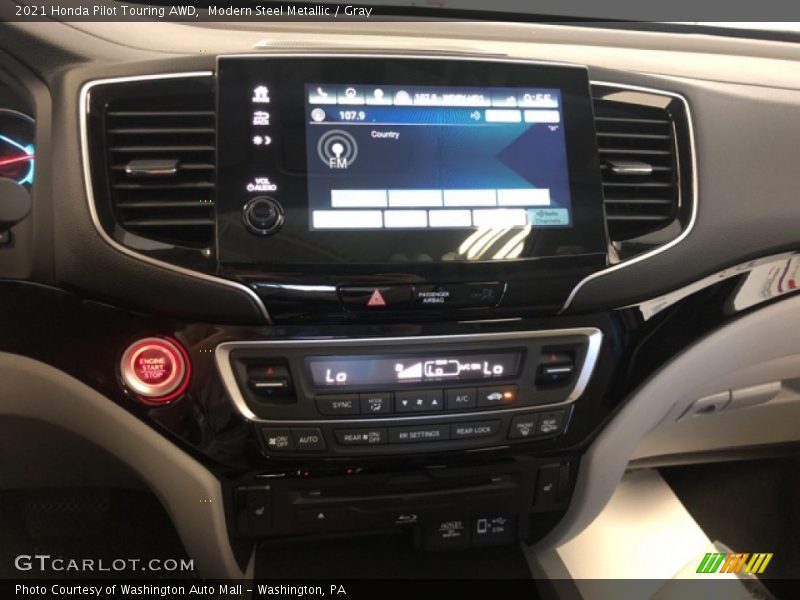 Modern Steel Metallic / Gray 2021 Honda Pilot Touring AWD