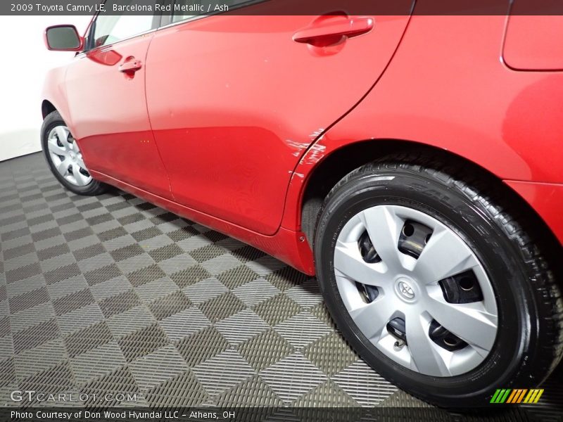 Barcelona Red Metallic / Ash 2009 Toyota Camry LE