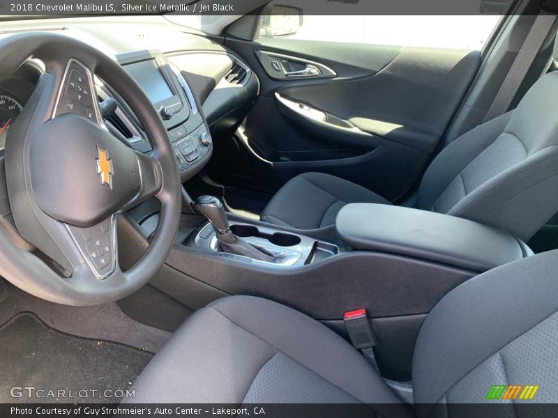 Silver Ice Metallic / Jet Black 2018 Chevrolet Malibu LS